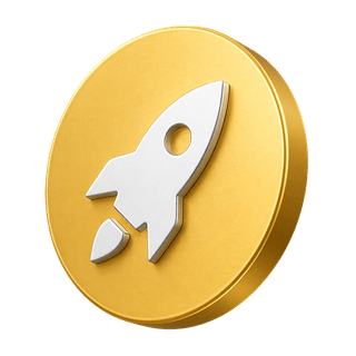 3D icon of a candlestick trading chart on the Mintordom how-it-works page